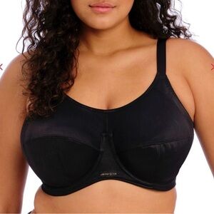 Elomi Full Figure Energise Moisture Wicking Underwire Sports Bra  Sz. 32J NWT